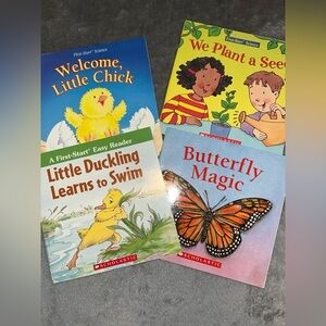 Lot Of 4 A First Start Easy Reader Paperback Children’s Books
